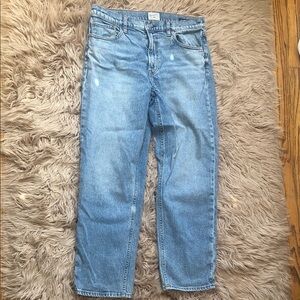 Faherty Light Blue Straight Jeans